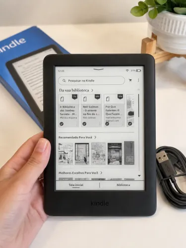 Kindle 10ª Geração 8GB | Perfeito Estado | Caixa + Cabo Original