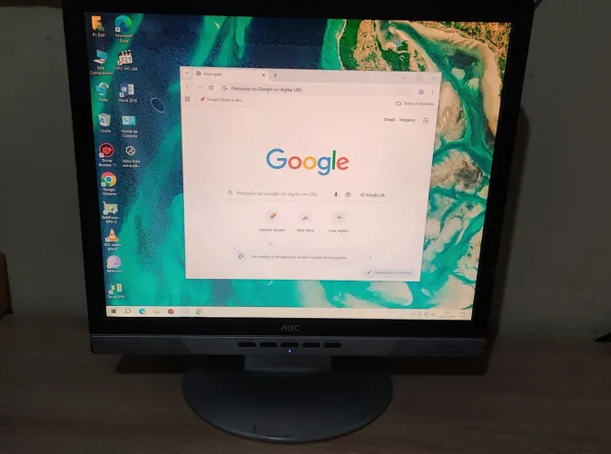 Monitor quebra galho