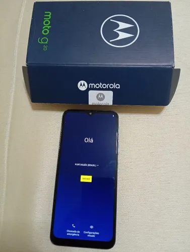 Celular super novo moto G20 na caixa 156 GB c/ 2 câmeras