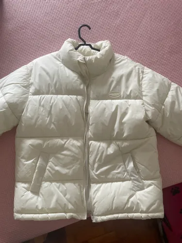 Jaqueta puffer offwhite