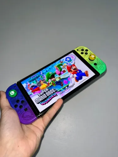 Nintendo Switch Oled Splatoon - Desbloqueado - Vídeo na descrição!