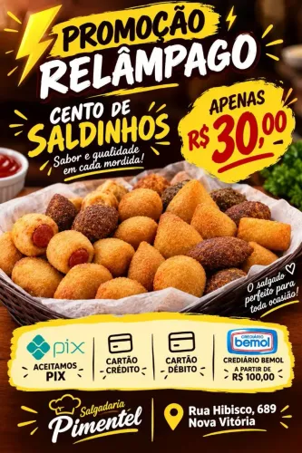 Cento de salgados