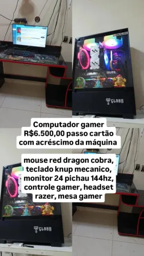 Vendo Pc gamer top
