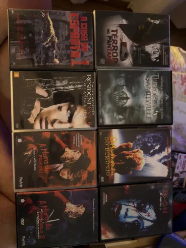 Lote de dvds de terror