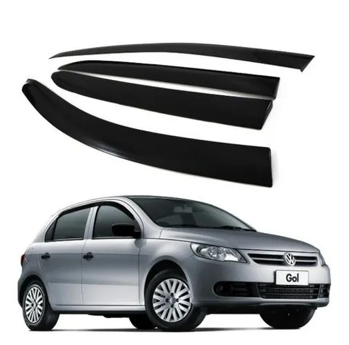 Calha de Chuva para gol voyage g5 4 Portas Hatch / Sedan dvqck oltna
