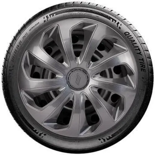 Jogo Calota Esportiva Prata Aro 14 Universal Gm Vw Fiat Ford lc116