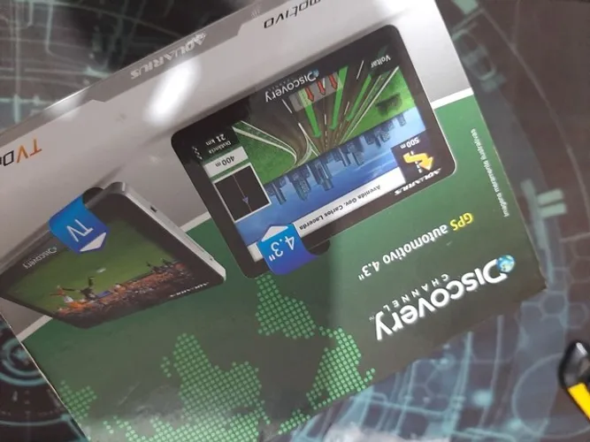 GPS Automotivo Aquarius 3D Map, Discovery