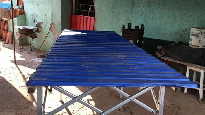 Balcão sanfonado para barraca 2,56x90