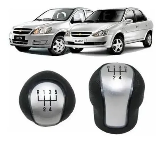 Bola de Câmbio Chevrolet Corsa Classic 2011 à 2016 / Celta 2013 à 2016 - Preto - N400520