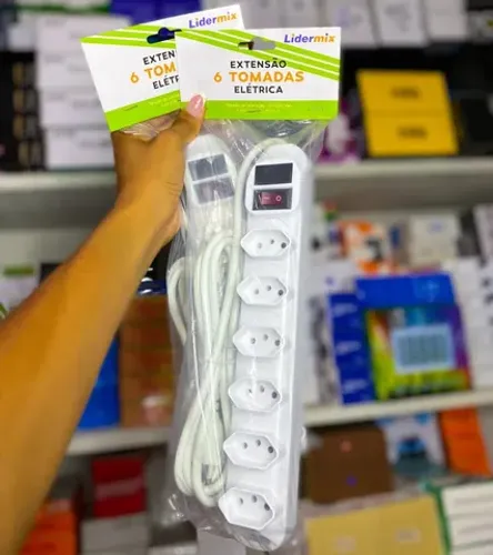 Extensão Elétrica 6 Tomadas