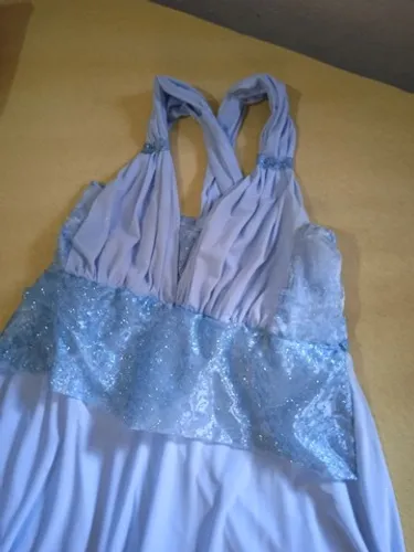 Vestido de festa azul para madrinhas de casamento