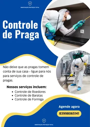 Dedetização controle de praga