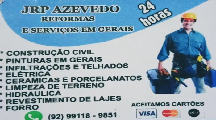 Pedreiro: orçamento sem compromisso.