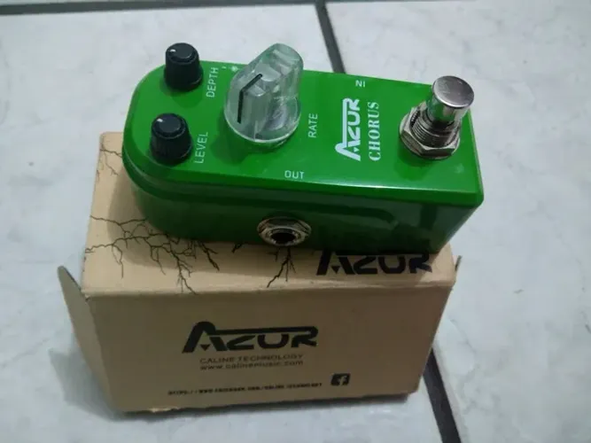 Pedal azor chorus para guitarra violão