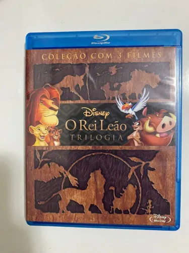 Blu ray Original Disney - O Rei Leão Trilogia - Novo