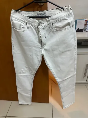 Calça Jeans Branca Ever Blue