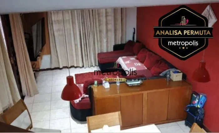 Sobrado à venda, 125 m² por R$ 639.000,00 - Parque Gerassi - Santo André/SP