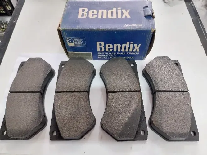 Jogo Pastilhas Freio Chevrolet A-40 C-40 D-40 Bendix