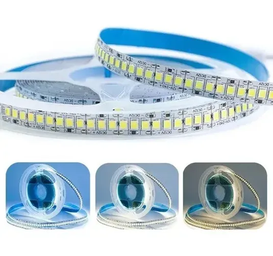 Fita De Led 3528 240 Leds/m Ip20 Branco Frio 12v 5m 1200 Leds - Aaa Top