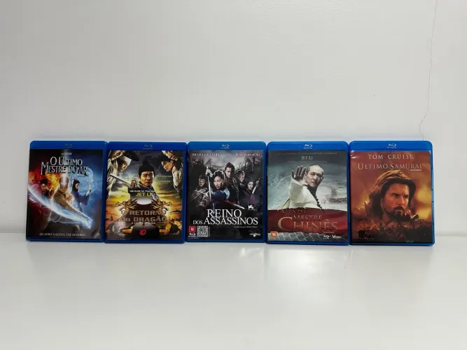 Blurays filmes cultura oriental! Artes Marciais e Samurais.