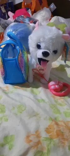 Cachorro de Pelúcia Interativo eletronico 