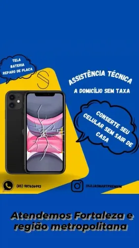 TELA PARA IPHONE EM DOMICÍLIO
