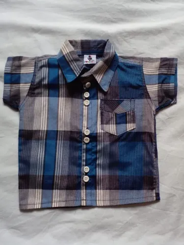 Camisa xadrez bebê