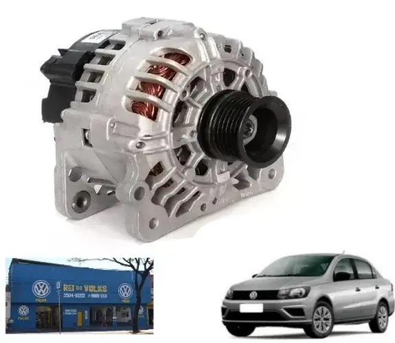 Alternado 90 amperes origina Valeo Voyage G8 1.6 8V 2018, 2019, 2020, 2021, 2022
