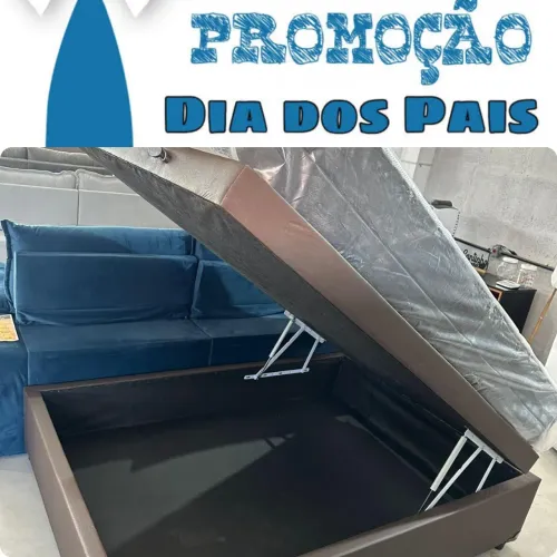 Promoção dia dos pais baú casal novo de fábrica