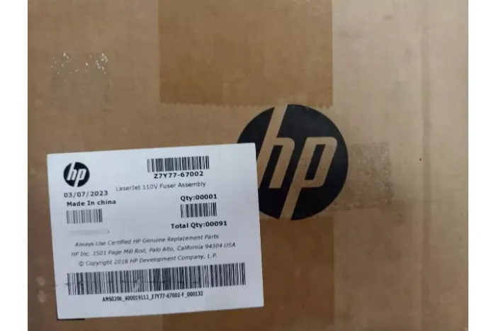 Fusor Hp E77422 / E78223 110v Ref. Z7y77-67002 Original Novo Lacrado