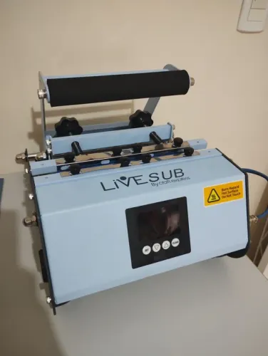 Prensa Térmica Dupla para Sublimação LIVE SUB
