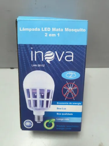 Lampada Led Mota Mosquito 2x1 E27 15W 6500K branca Inova