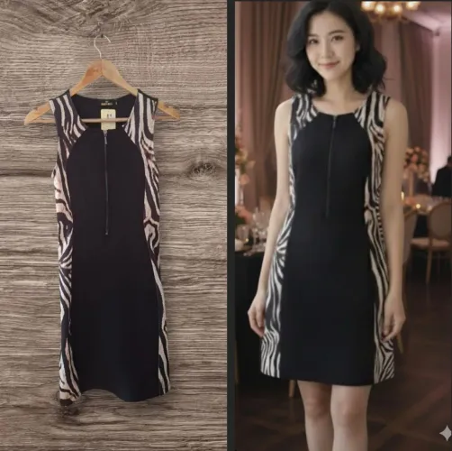 Vestido Estampado Animal Print