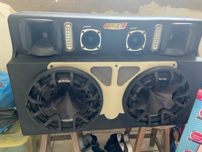 Caixa de som Amplificador de som profissional