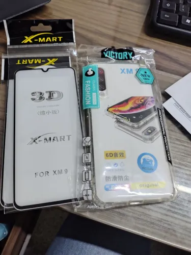 Película e capa transparente xiaomi MI 9