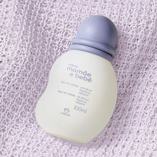 Água de Colônia Mamãe e Bebê Natura Relaxante 100ml