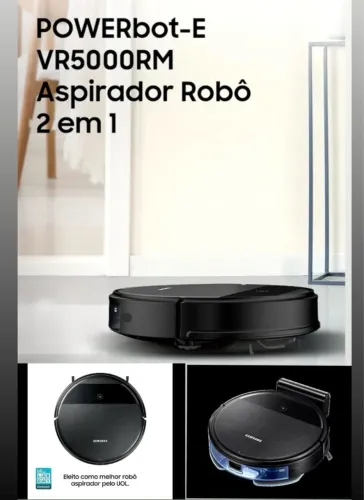 Robô Aspirador Samsung - PowerBot-E LACRADO NF E GARANTIA 
