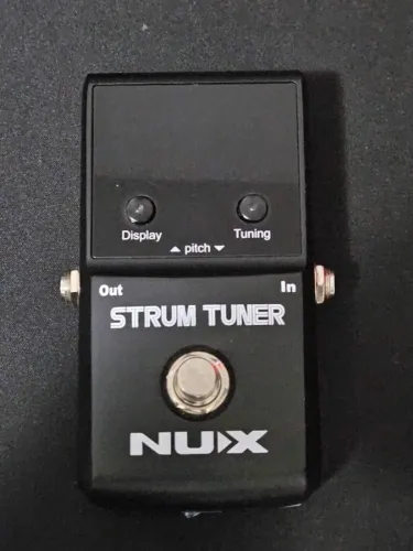 Pedal Afinador Polifônico NUX - Strum Tuner