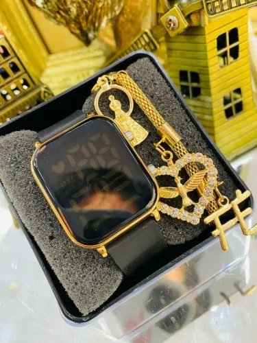 RELÓGIOS FEMININOS DE LED À PROVA D'ÁGUA