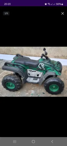 Quadriciclo Infantil Elétrico com Bateria de Litio.