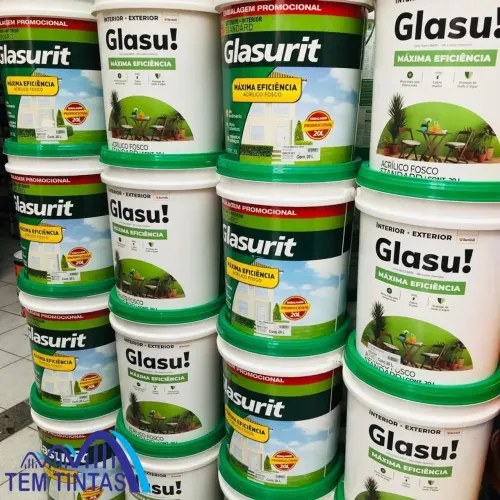 Tinta Acrílica Suvinil Glasu (18L) / Anti Mofo / Promoções Exclusivas 