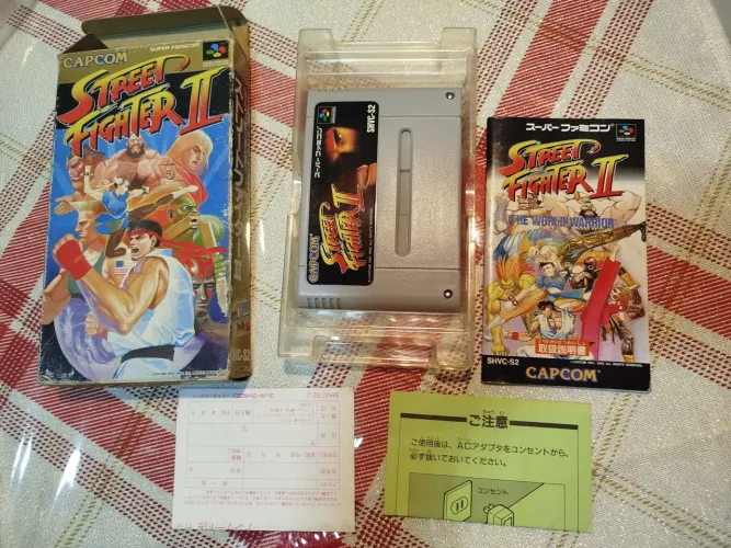 Street Fighter 2 Snes japones