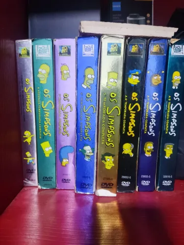 Coleção Os Simpsons - DVDs (Temporadas 1 a 8)