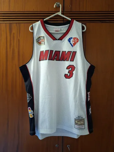 Regata jersey NBA original Mitchel&Ness tamanho XL Dwyane Wade HOF (Hall Of Fame)