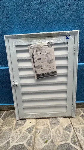 PORTA ALÇAPÃO - 0,80X0,60 - COR BRANCA