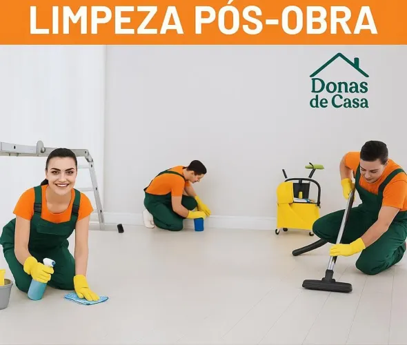 Limpeza pós obra 