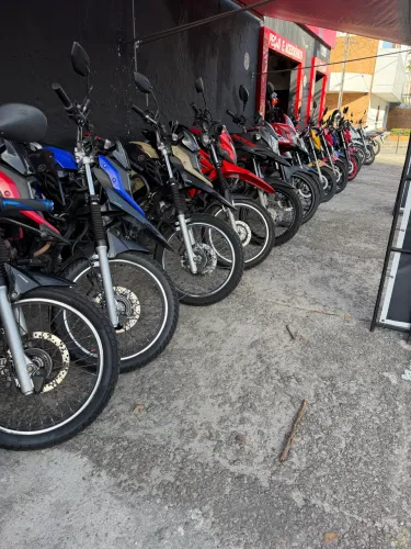 Aluguel motos $180,00 locação com e sem compra no final.
