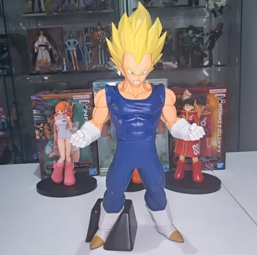 Banpresto Grandista Vegeta GIGANTE Dragon Ball Original Figure para Coleção