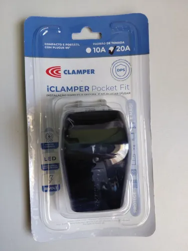 iCLAMPER Pocket Fit - Protetor contra surtos 20A 2P