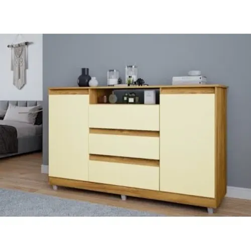 Cômoda vênus mel/pérola 